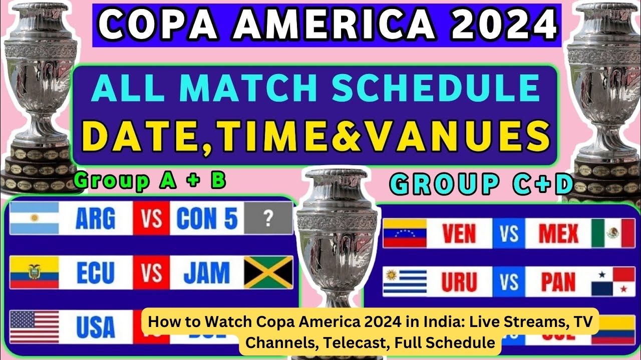 Copa America 2024 Live Telecast In India Channel Audie Candida